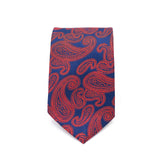 IMPERIAL PAISLEY TIE AND POCKET SQUARE SET
