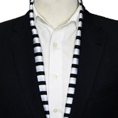 WHITE STRIPES MEN SCARF - PREMIUM COLLECTION