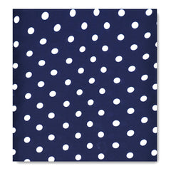 BLUE SMALL POLKA DOTS SILK POCKET SQUARE
