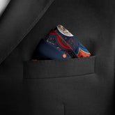 ROYAL AJRAK SILK POCKET SQUARE