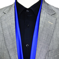 SAPPHIRE BLUE MEN SCARF - PREMIUM COLLECTION