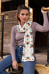 DAMIEN HIRST SILK WOMEN SCARF – PREMIUM COLLECTION