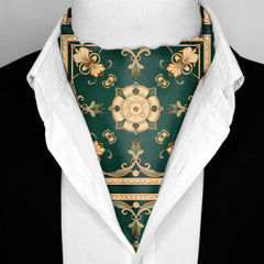 VINTAGE GREEK SILK ASCOT – PREMIUM COLLECTION