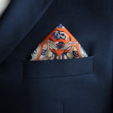 INDIAN VINTAGE SILK POCKET SQUARE