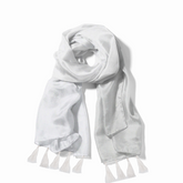 WHITE MEN SCARF - PREMIUM COLLECTION