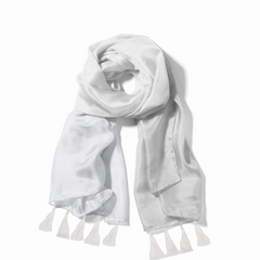 WHITE MEN SCARF - PREMIUM COLLECTION