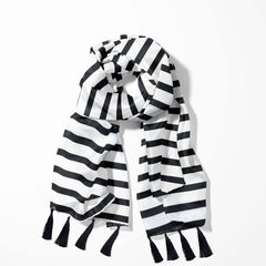 WHITE STRIPES MEN SCARF - PREMIUM COLLECTION