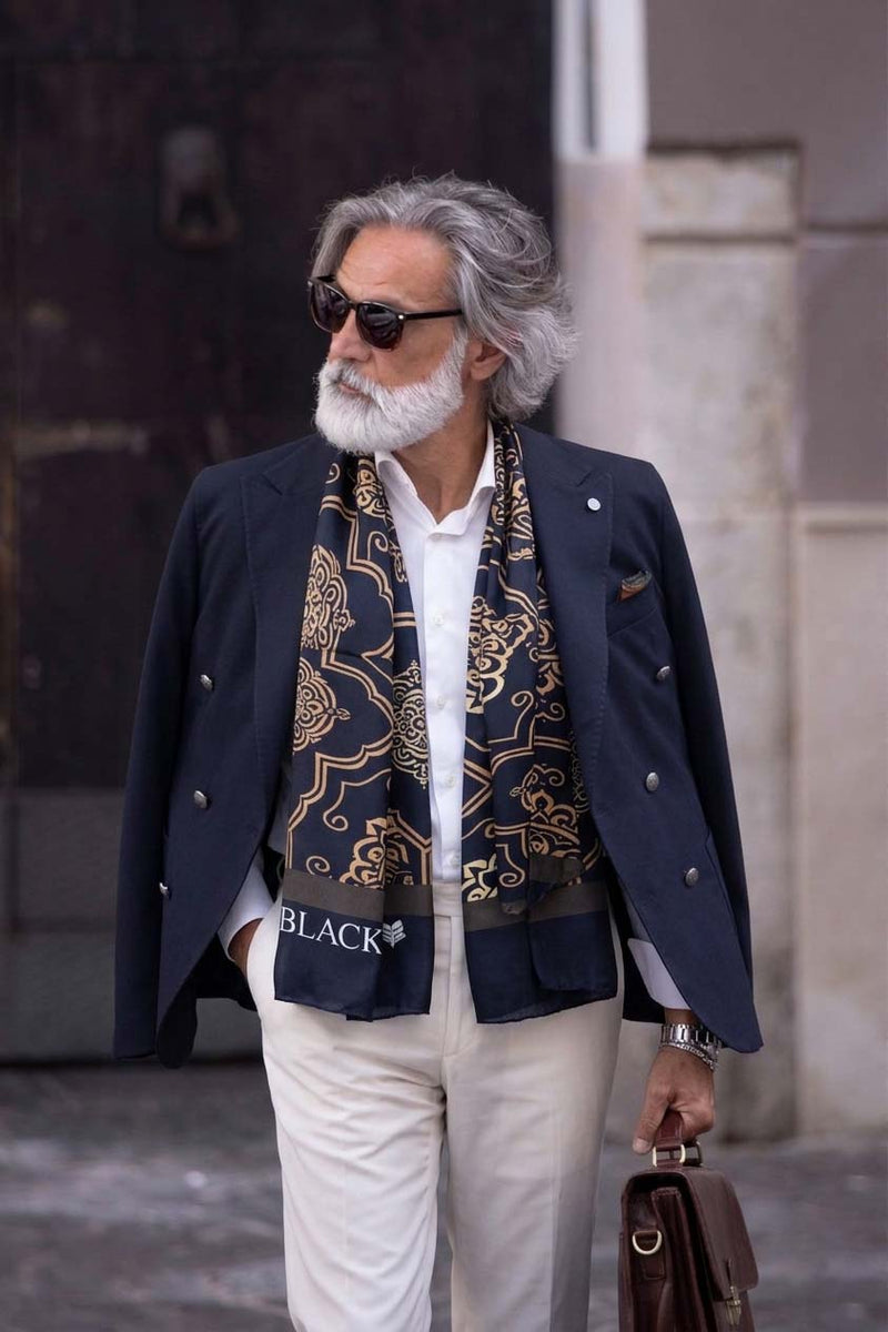 MEN SILK SCARVES