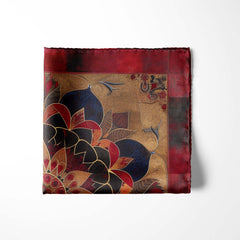 DONNA POBUK SILK POCKET SQUARE