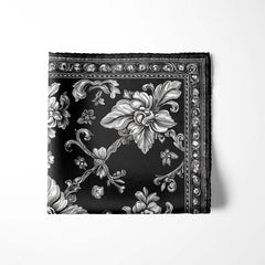 CARNATION SILK POCKET SQUARE