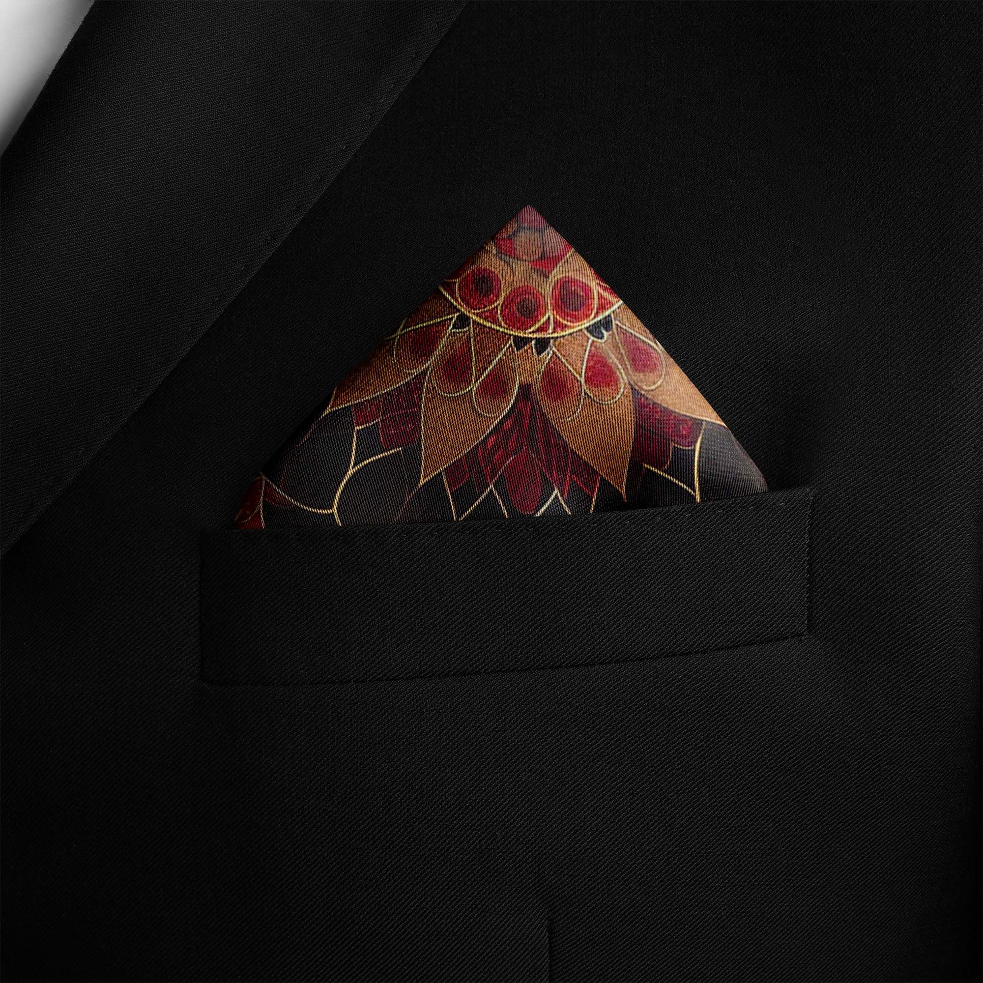 DONNA POBUK SILK POCKET SQUARE