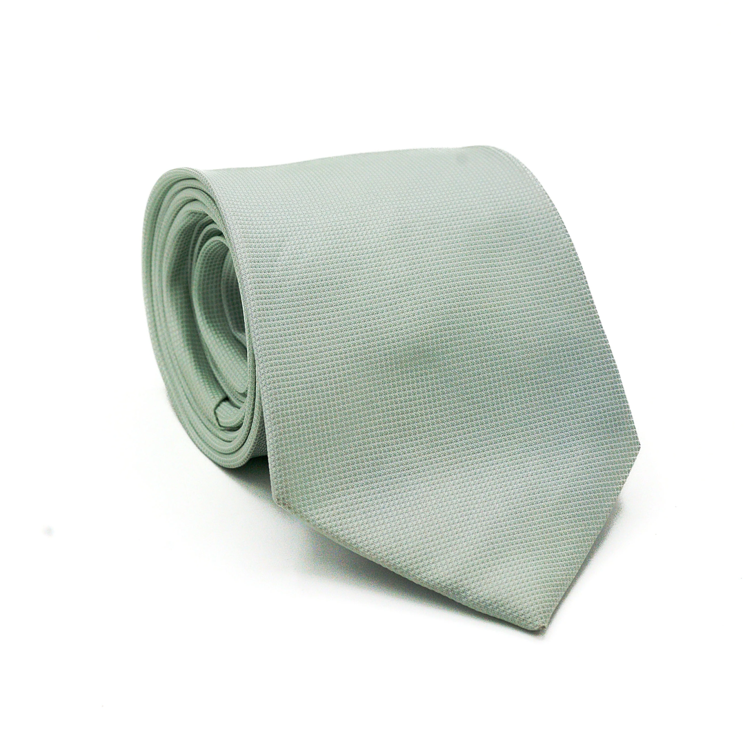 FROSTED SAGE TEXTURED TIE