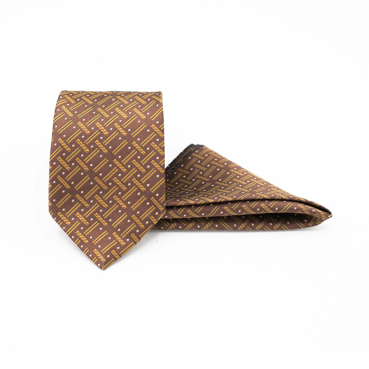 VINTAGE HARMONY TIE AND POCKET SQUARE SET