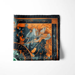 VERTICAL SILK POCKET SQUARE