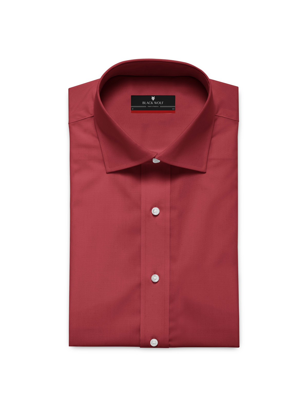 BURGUNDY FORMAL SHIRT - PREMIUM COLLECTION