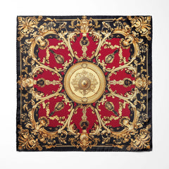 BYZANTINE ART SILK POCKET SQUARE