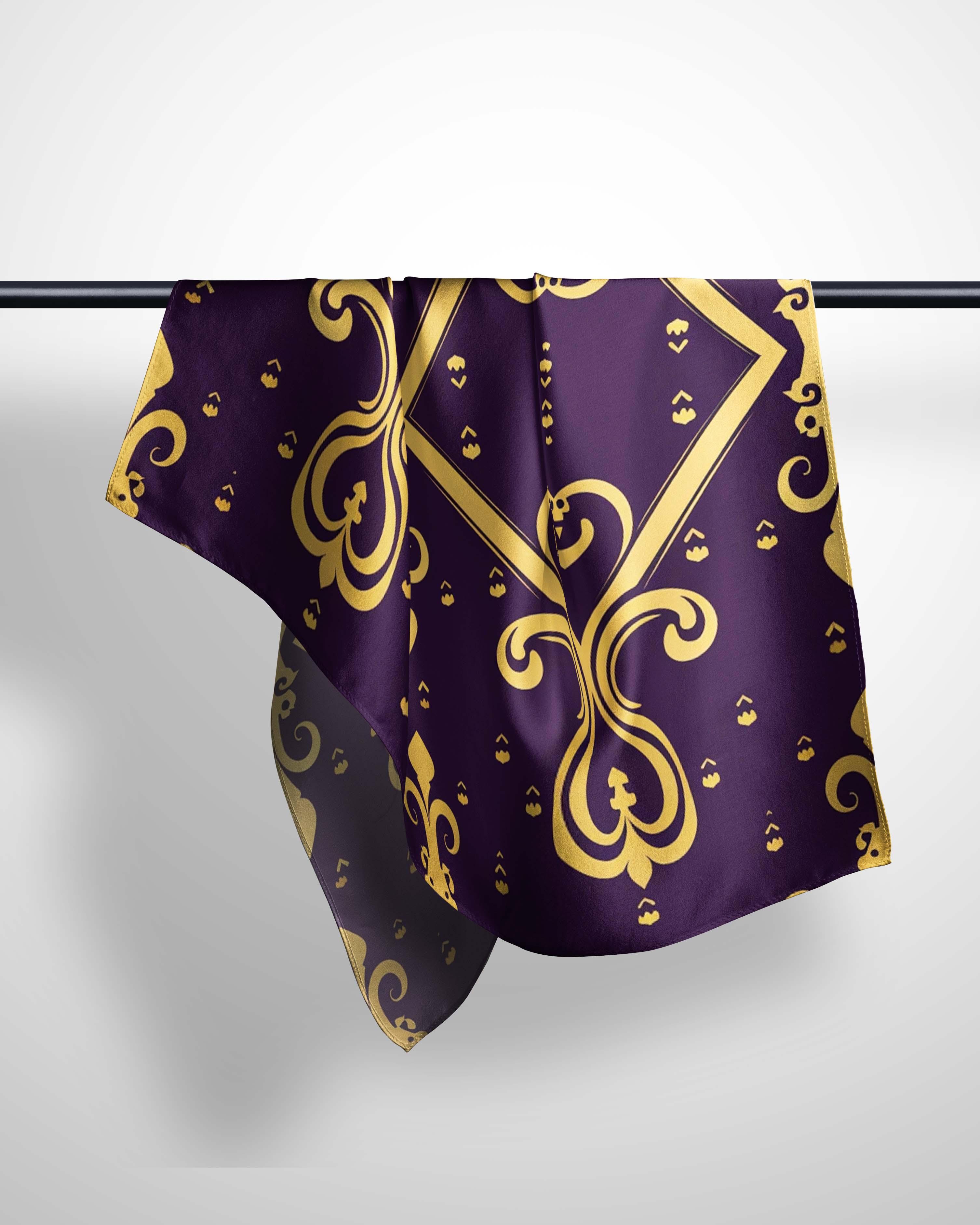 DECORATIVE ORNAMENT SILK WOMEN HIJAB – PREMIUM COLLECTION