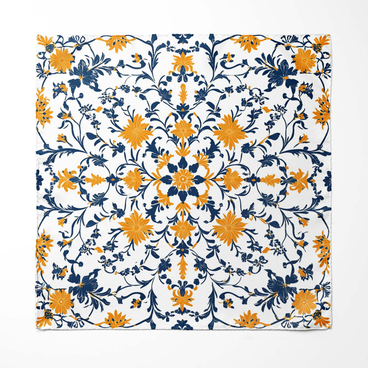 ARABESQUE  SILK POCKET SQUARE