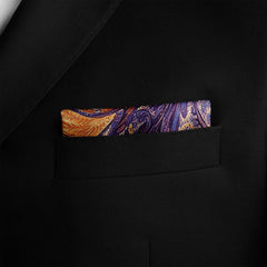 DE FERRANTI SILK POCKET SQUARE