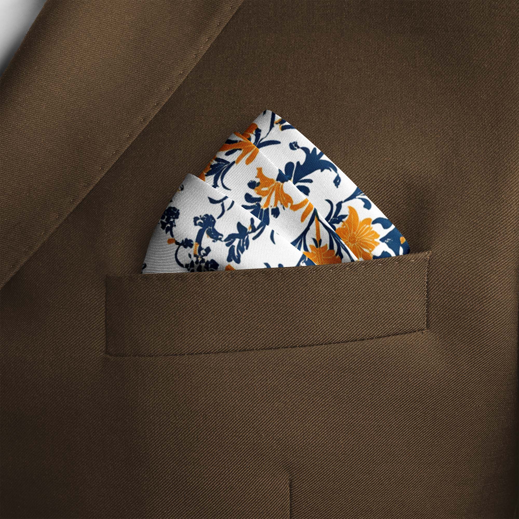 ARABESQUE  SILK POCKET SQUARE