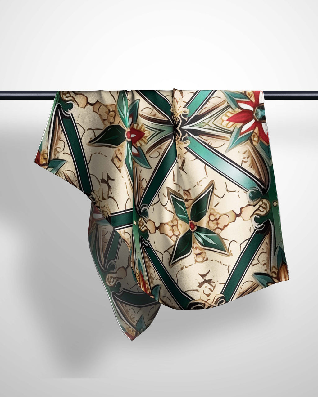 EGYPT PATTERN SILK WOMEN HIJAB – PREMIUM COLLECTION