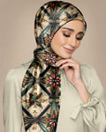 EGYPT PATTERN SILK WOMEN HIJAB – PREMIUM COLLECTION