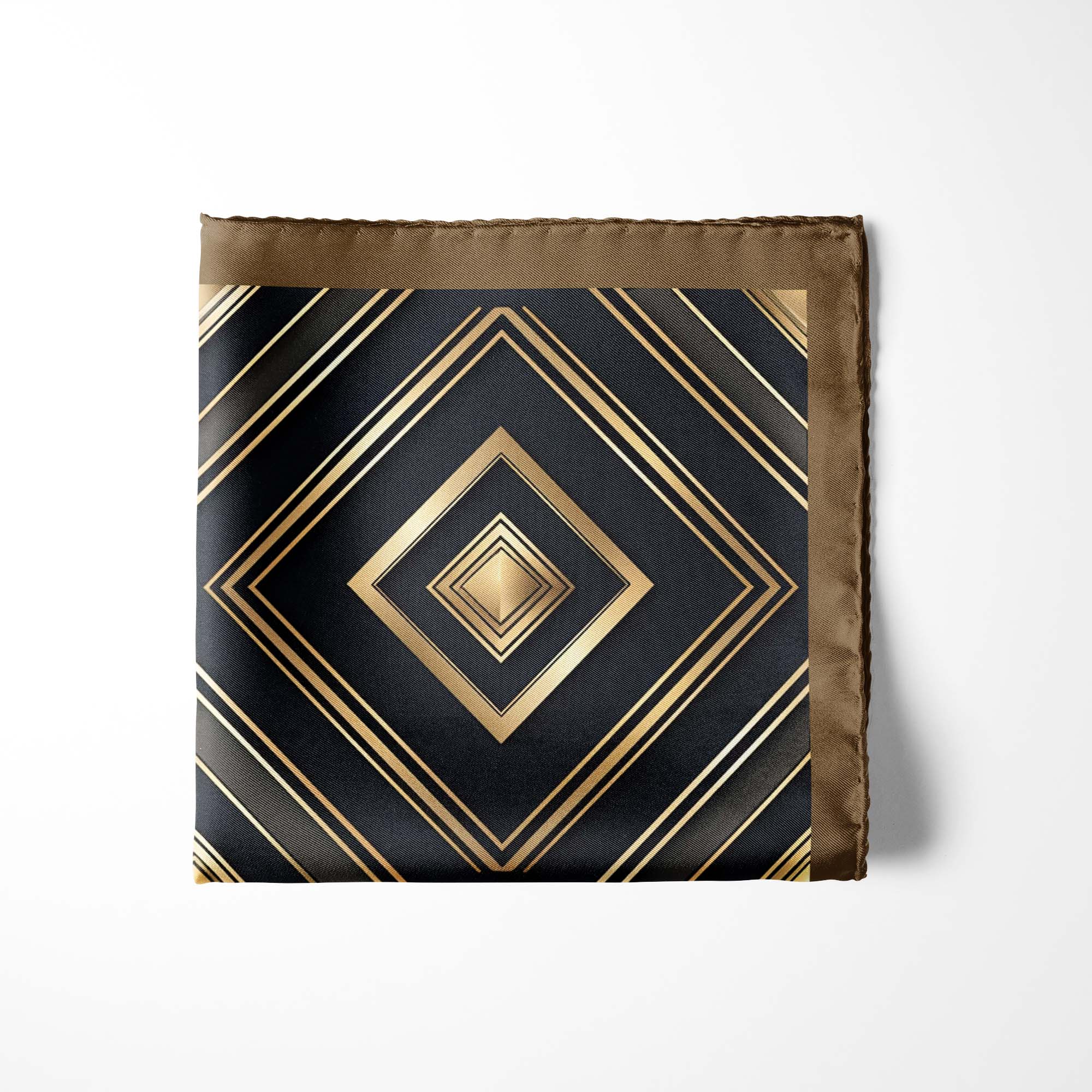 GATSBY SILK POCKET SQUARE