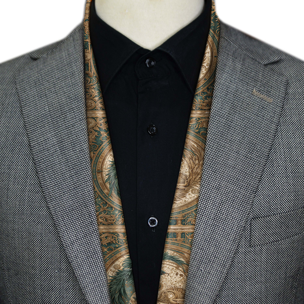 PHOENIX ORBIT MEN SCARF - PREMIUM COLLECTION