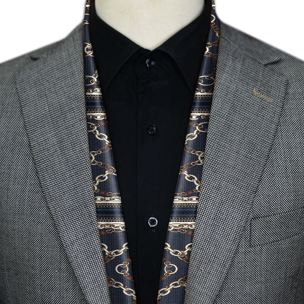 HERITAGE CHAIN MEN SCARF - PREMIUM COLLECTION