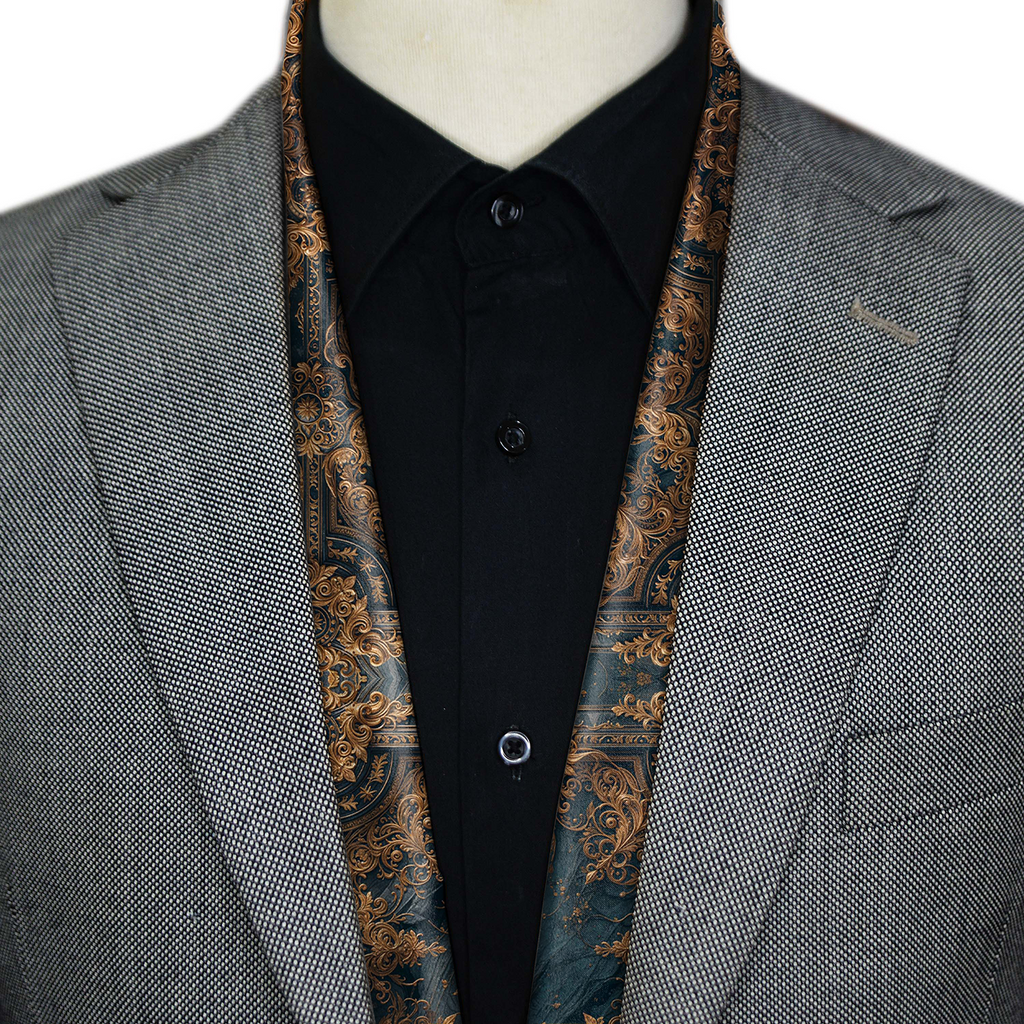 NOIR VERSAILLES MEN SCARF - PREMIUM COLLECTION