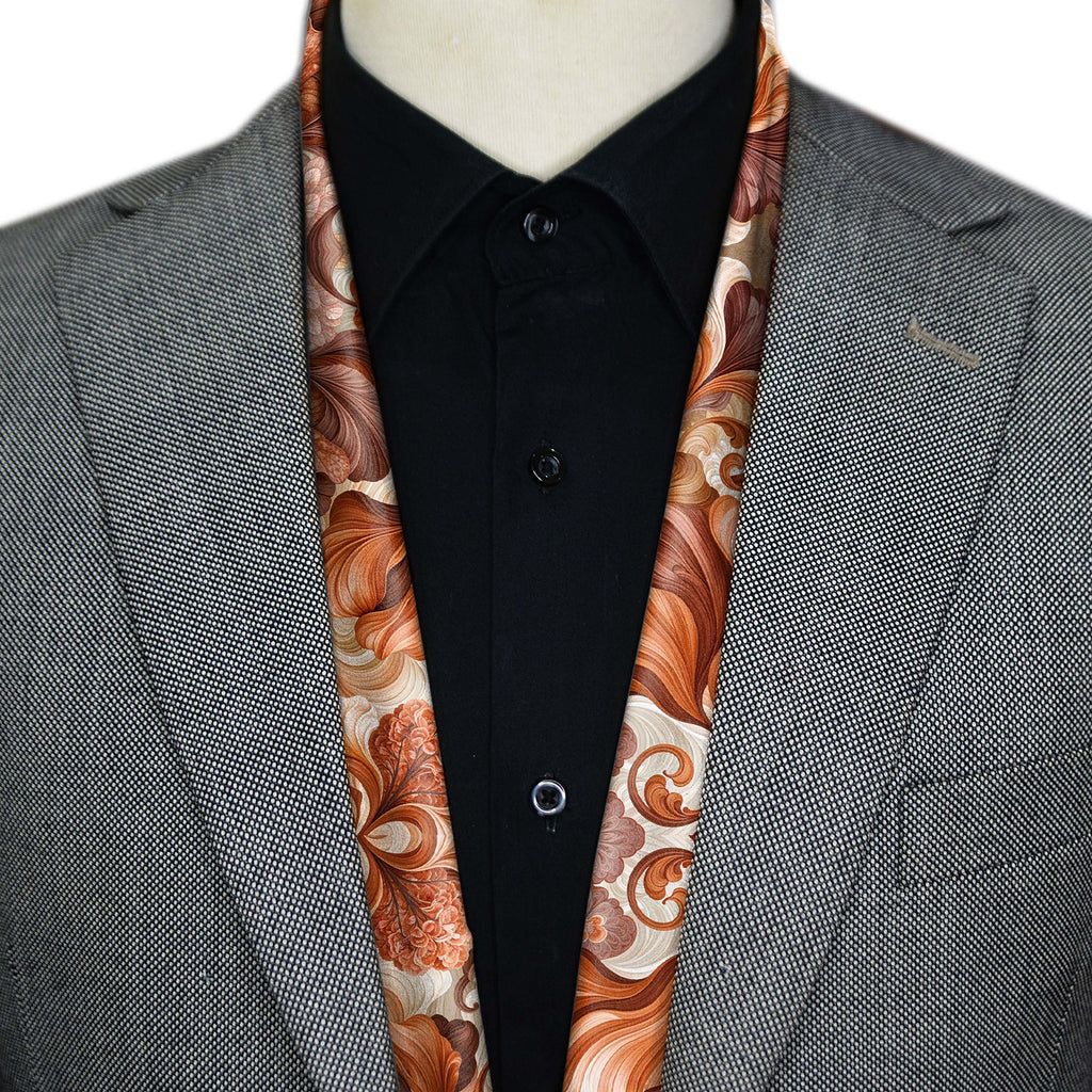AMBER PETAL MEN SCARF - PREMIUM COLLECTION