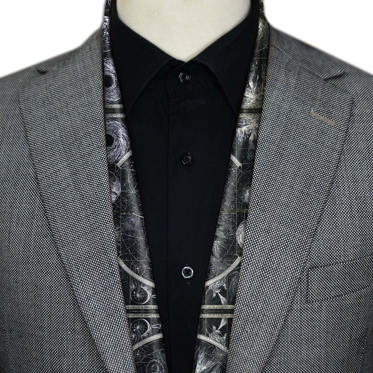 DARK COSMIC MEN SCARF - PREMIUM COLLECTION