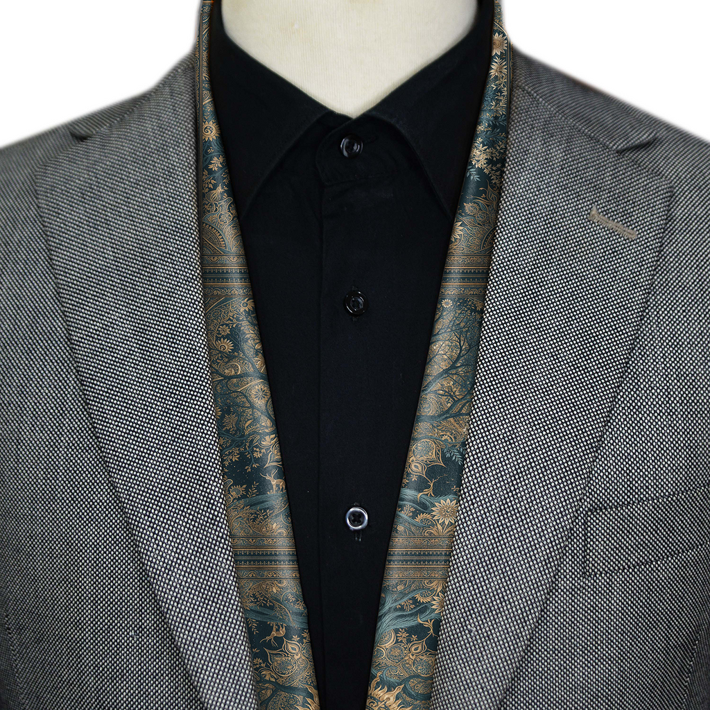 MOONLIT TREE MEN SCARF - PREMIUM COLLECTION