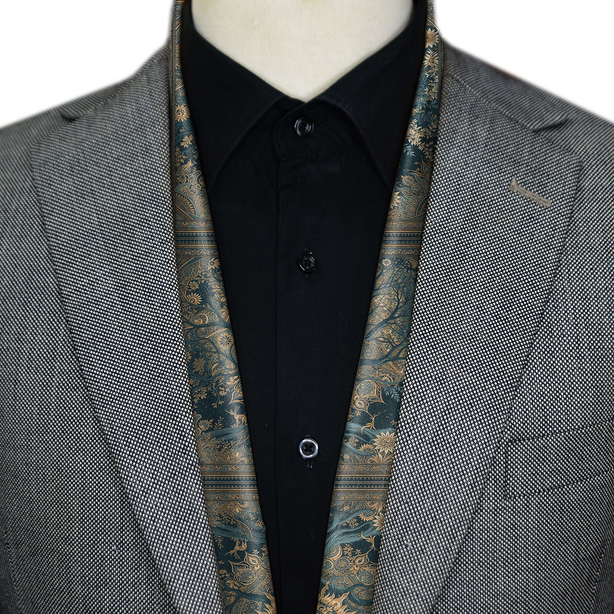MOONLIT TREE MEN SCARF - PREMIUM COLLECTION