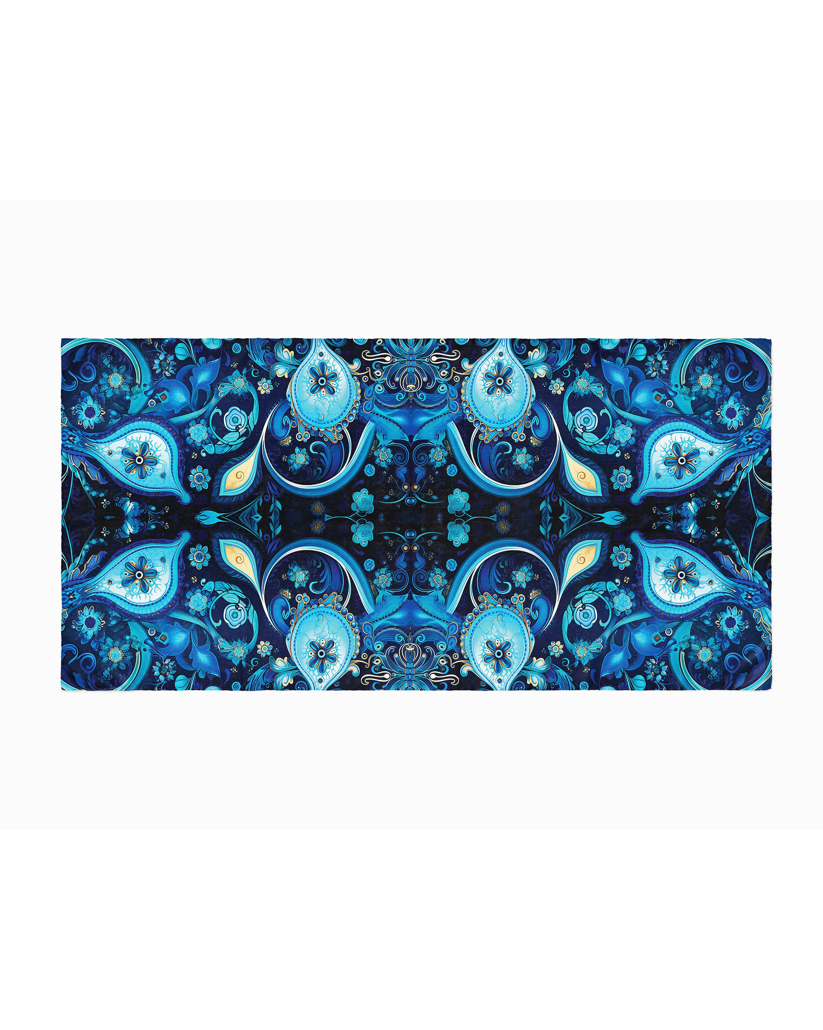 Women's Styish Scarf | Women's Silk Scarf | Black Wolf