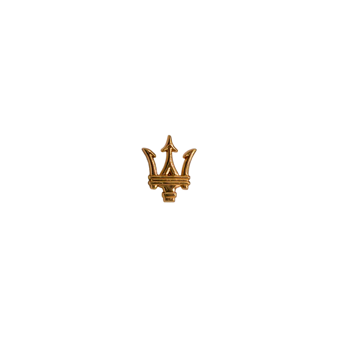 GOLDEN ROYAL CROWN BROOCH