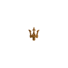 GOLDEN ROYAL CROWN BROOCH