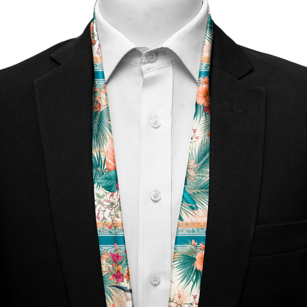 AZURE SERENADE MEN SCARF - PREMIUM COLLECTION