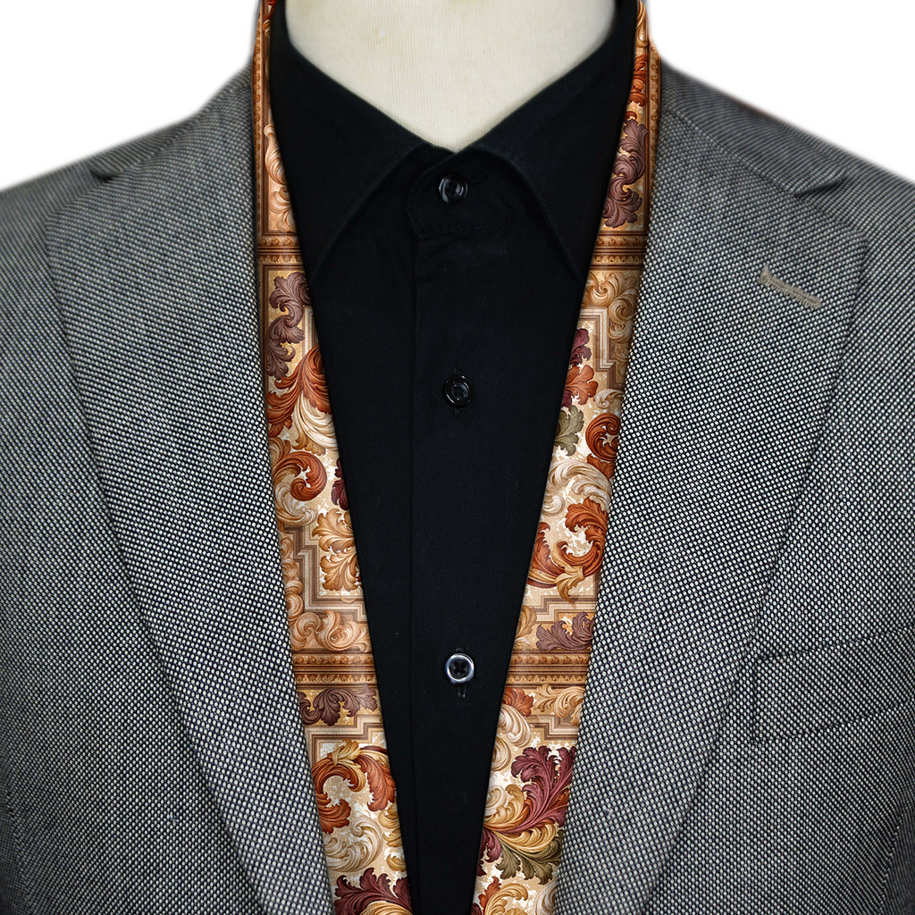 AUTUMN BAROQUE MEN SCARF - PREMIUM COLLECTION