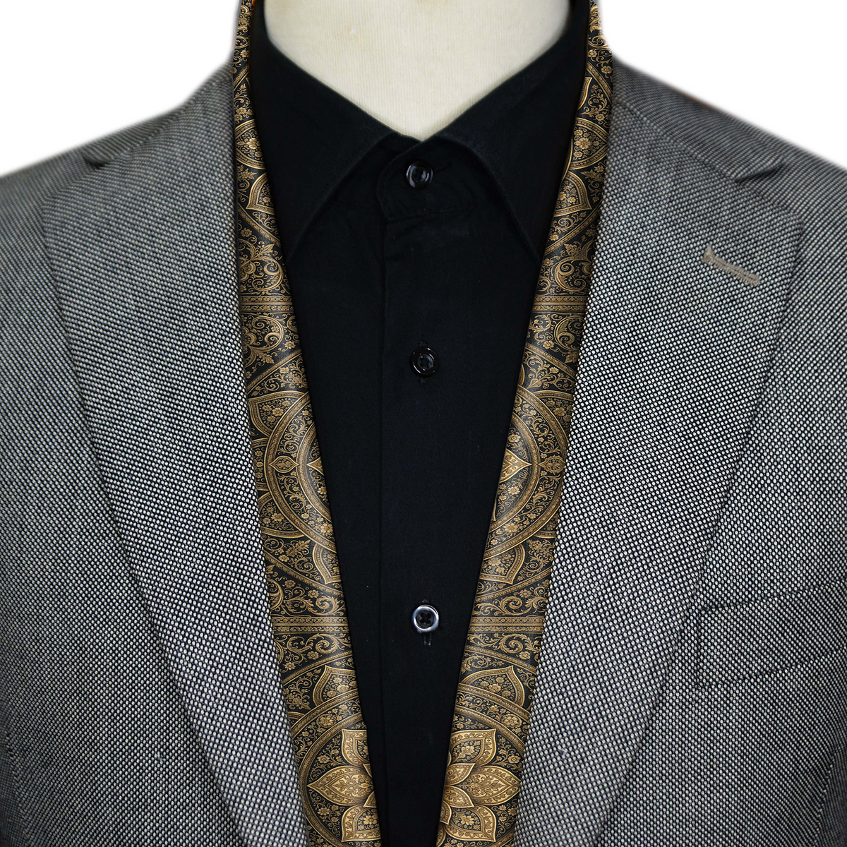 NOIR AURELIA MEN SCARF - PREMIUM COLLECTION