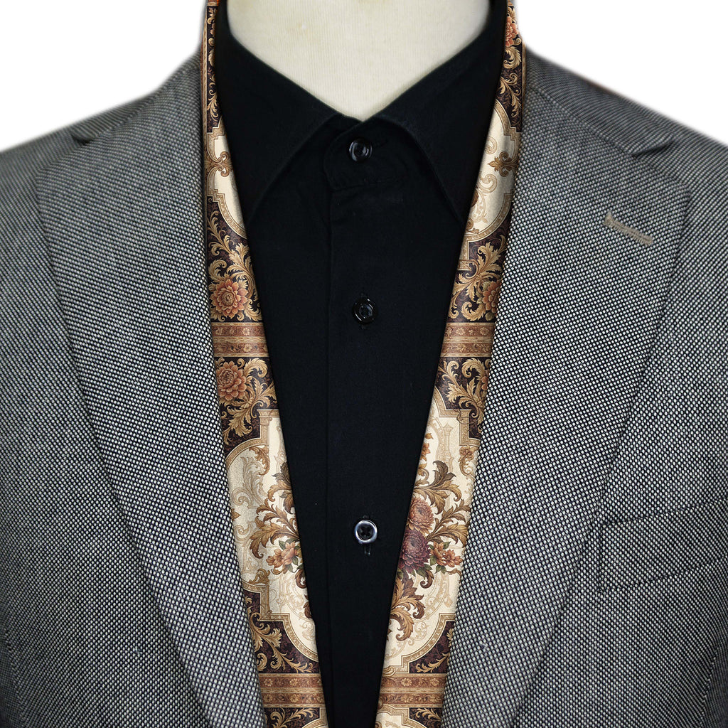 ART OF FLORAL MEN SCARF - PREMIUM COLLECTION