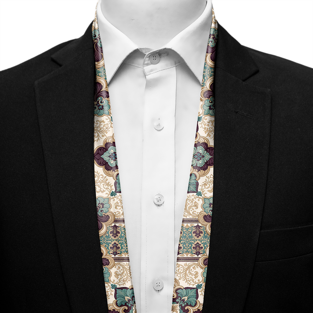 SERENE ARABESQUE MEN SCARF - PREMIUM COLLECTION