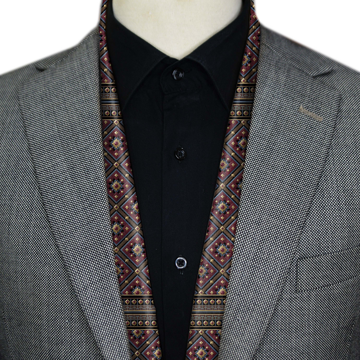 ROYAL MOSAIC MEN SCARF - PREMIUM COLLECTION