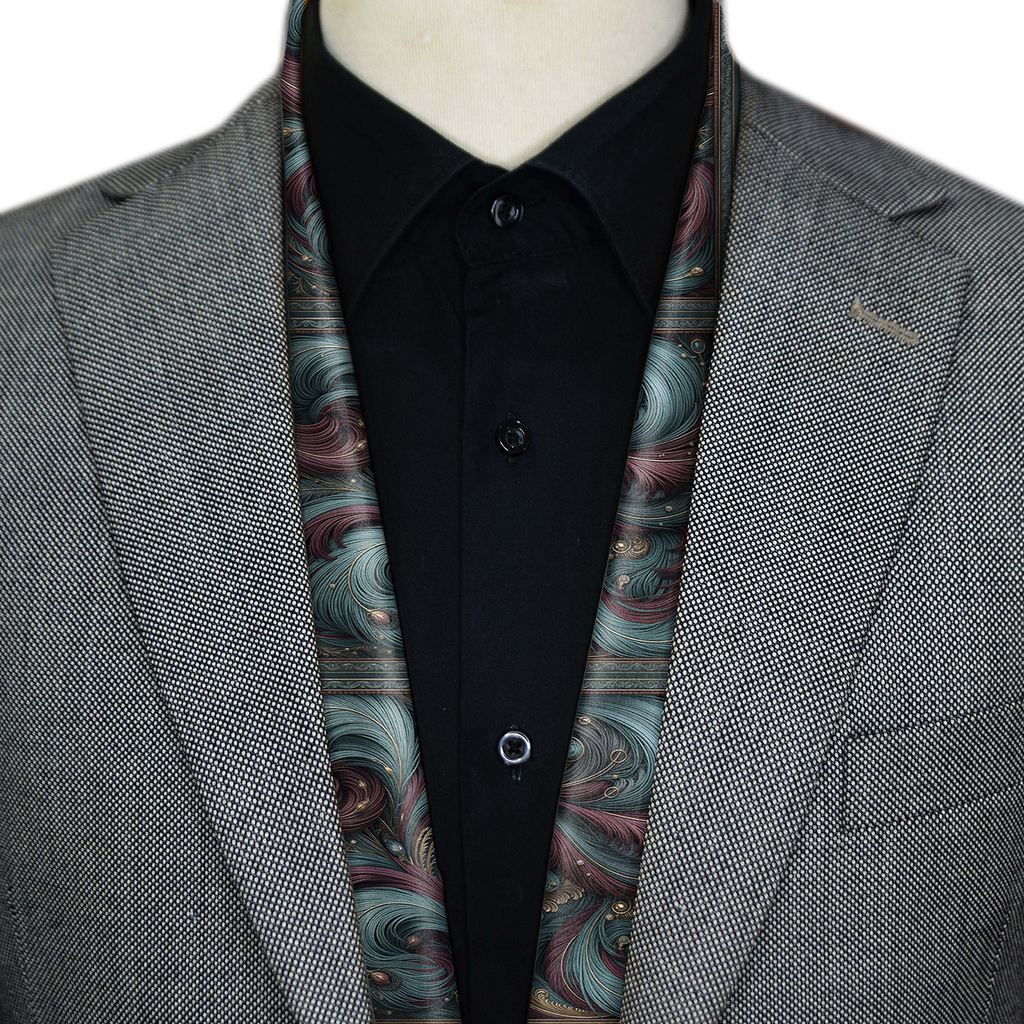 MAJESTIC PLUME MEN SCARF - PREMIUM COLLECTION