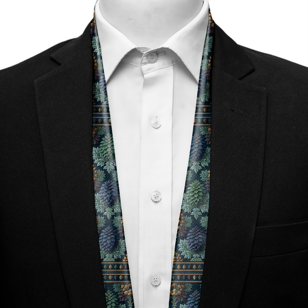 MIDNIGHT BOTANICA MEN SCARF - PREMIUM COLLECTION