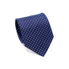 MIDNIGHT DOTS ELEGANCE TIE AND POCKET SQUARE SET