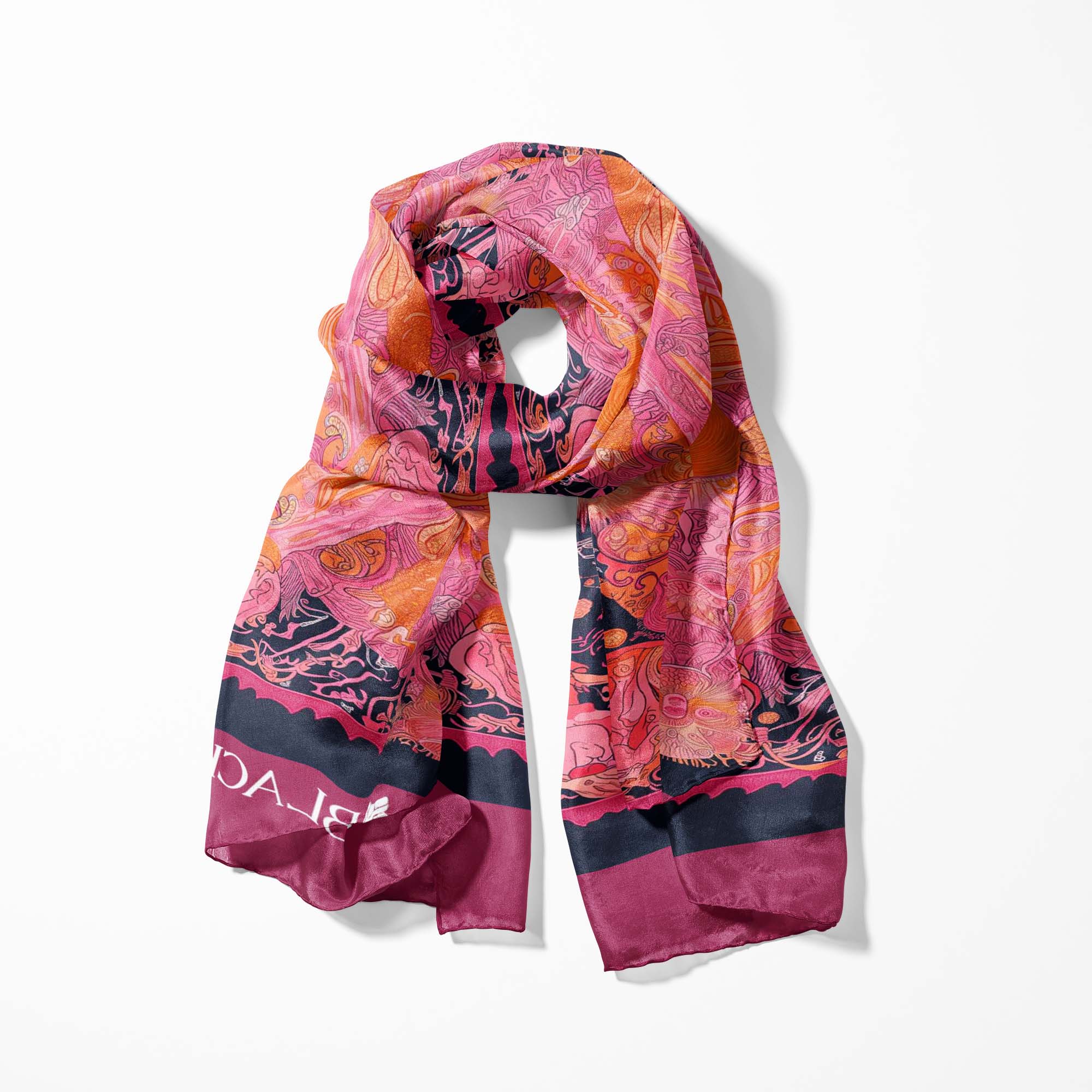 OLIVER MICHAEL MEN SCARF AND POCKET SQUARE SET – PREMIUM COLLECTION