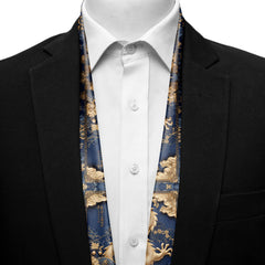 GOLD DRAGON MEN SCARF -  PREMIUM COLLECTION