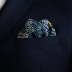 ALELUIA SILK POCKET SQUARE