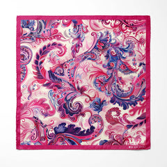 NOA RUDISCH-WICHITA SILK POCKET SQUARE